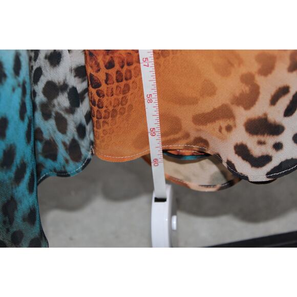 Marciano Y2K 90s Maxi Dress 8 semi-formal animal print mobwife corset HCD prom - Picture 8 of 12